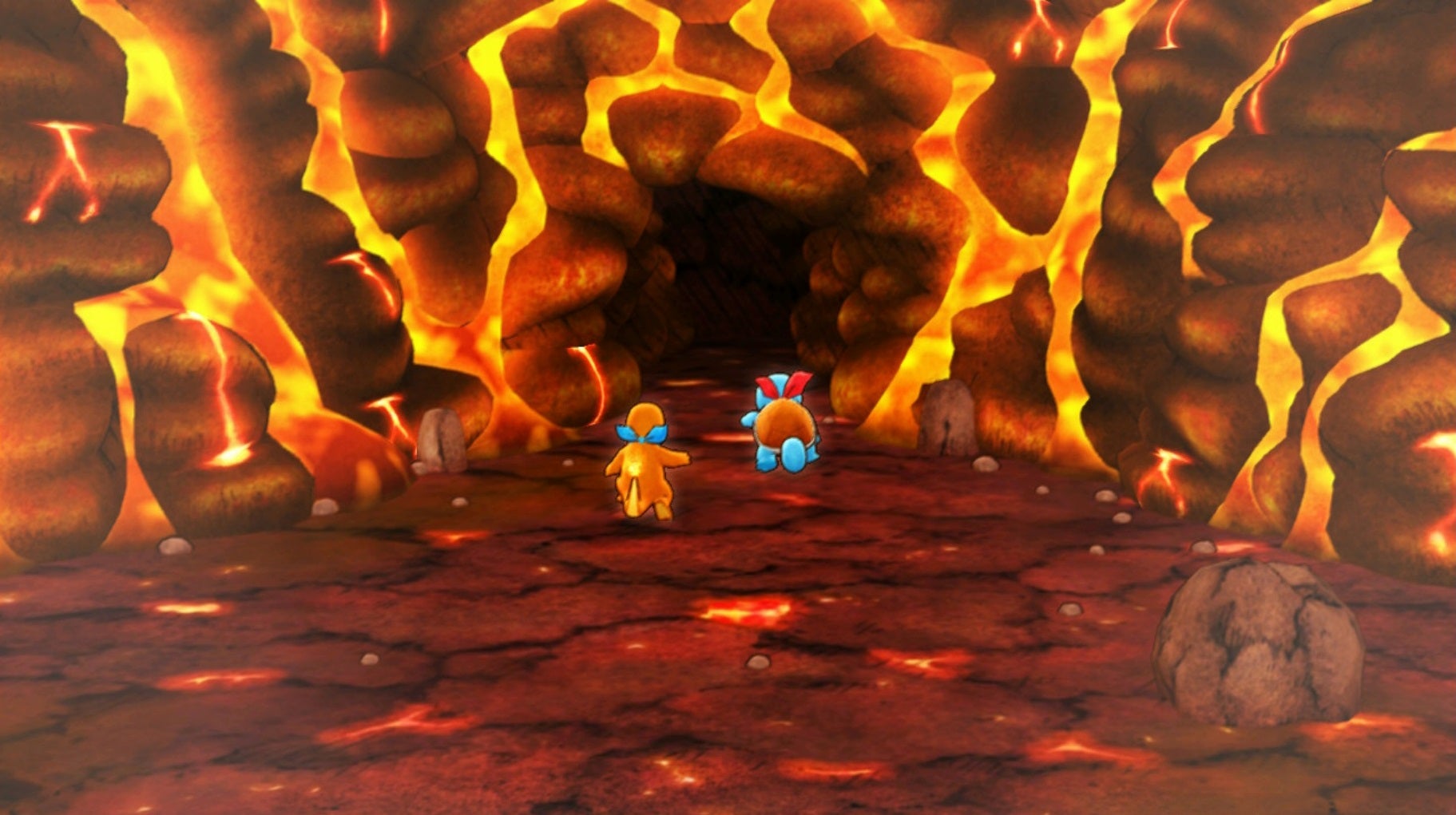 Pokemon Mystery Dungeon Rescue Team DX How to Get Through Magma Cavern